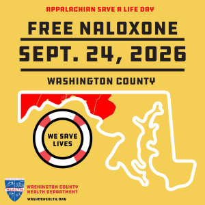 Appalachian Save-A-Life Day offers Free Naloxone in Washington County, MD, Sept. 24, 2026, thanks to the Washington County Health Department. We Save Lives! More information at old.washcohealth.datachievereview.xyz.